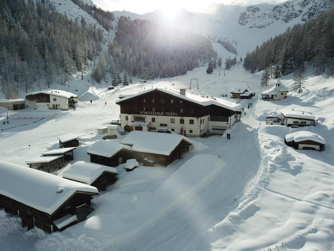 Berghotel Schlickeralm 1.616 M Fulpmes Eksteriør bilde