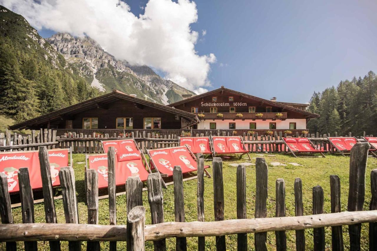 Berghotel Schlickeralm 1.616 M Fulpmes Eksteriør bilde