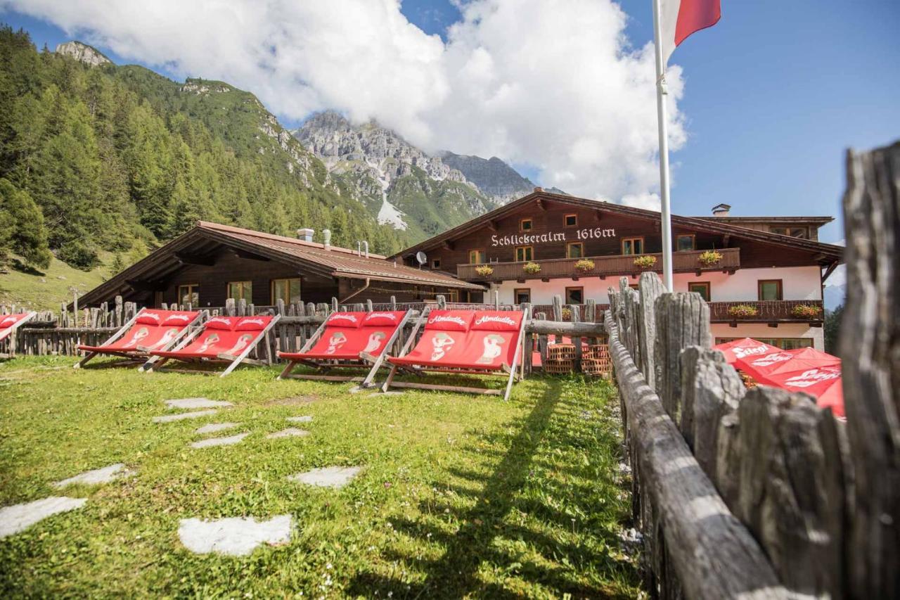 Berghotel Schlickeralm 1.616 M Fulpmes Eksteriør bilde